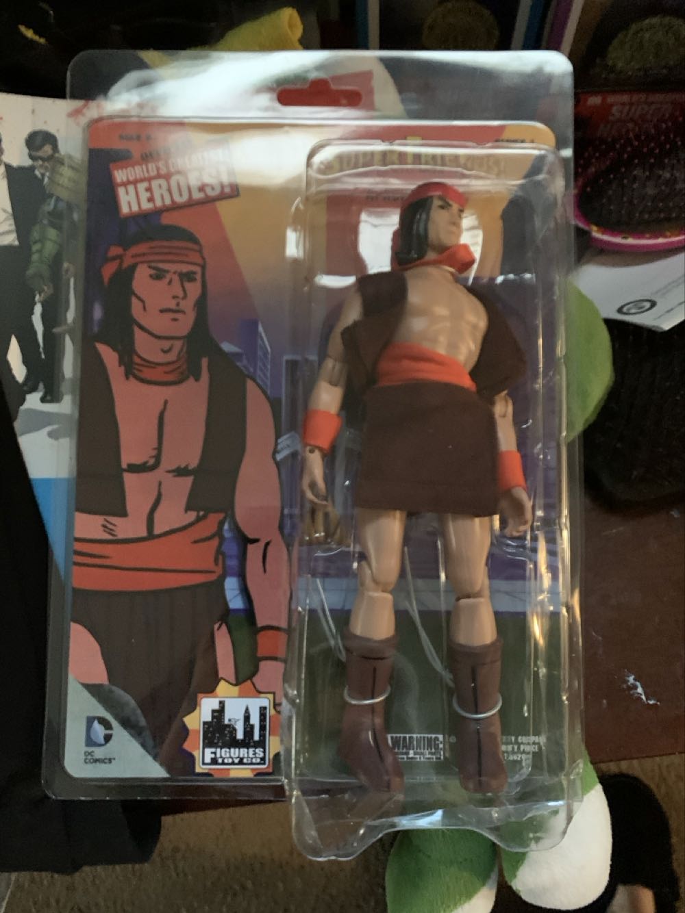 Super Friends-Worlds Greatest Heroes Apache Chief - Figures Toy Company (Superfriends/Legion of Doom) action figure collectible [Barcode 744881531894] - Main Image 4