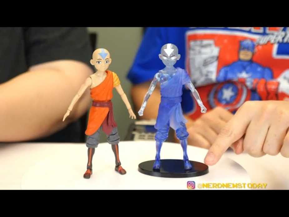 Avatar The Last Airbender Aang Avatar State  - Diamond Select (Avatar The Last Airbender) action figure collectible [Barcode 699788839485] - Main Image 4