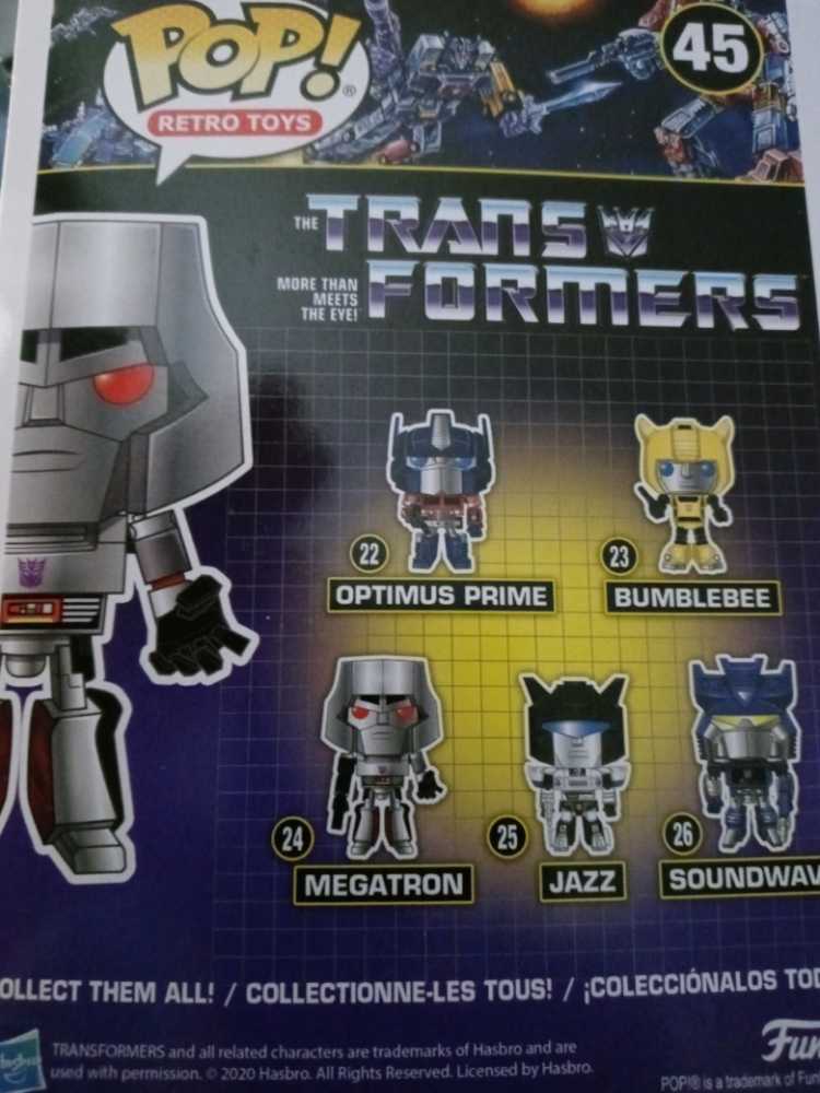 MEGATRON #45 - Funko (Gamestop Exclusive) action figure collectible [Barcode 889698537001] - Main Image 3