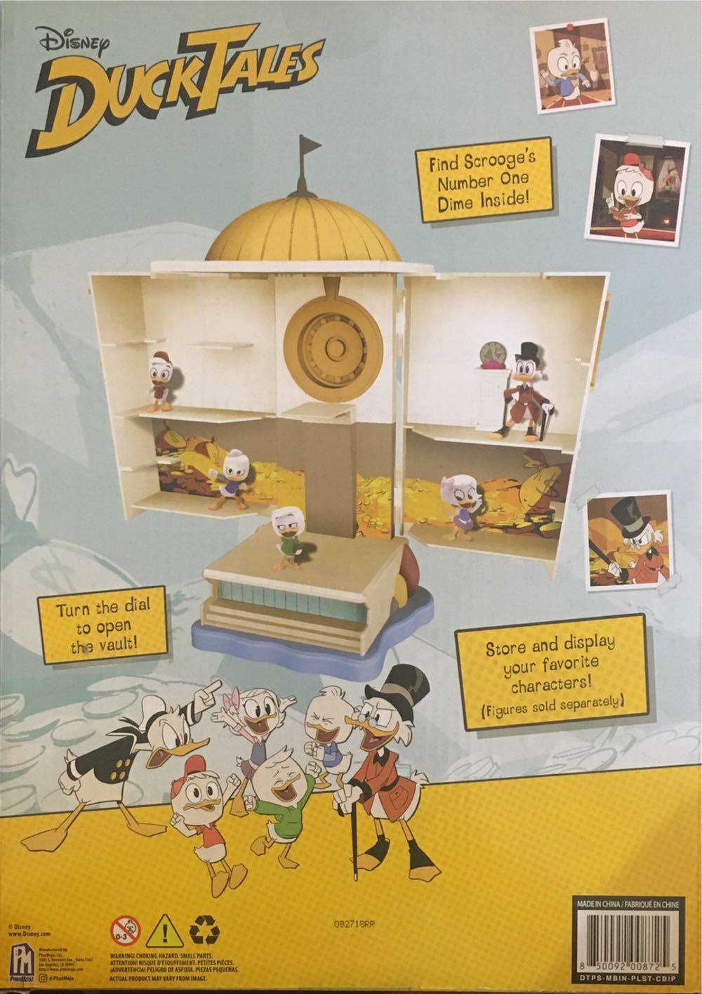 Scrooge McDuck Money Bin - Phatmojo (Disney DuckTales) action figure collectible [Barcode 850092008725] - Main Image 2