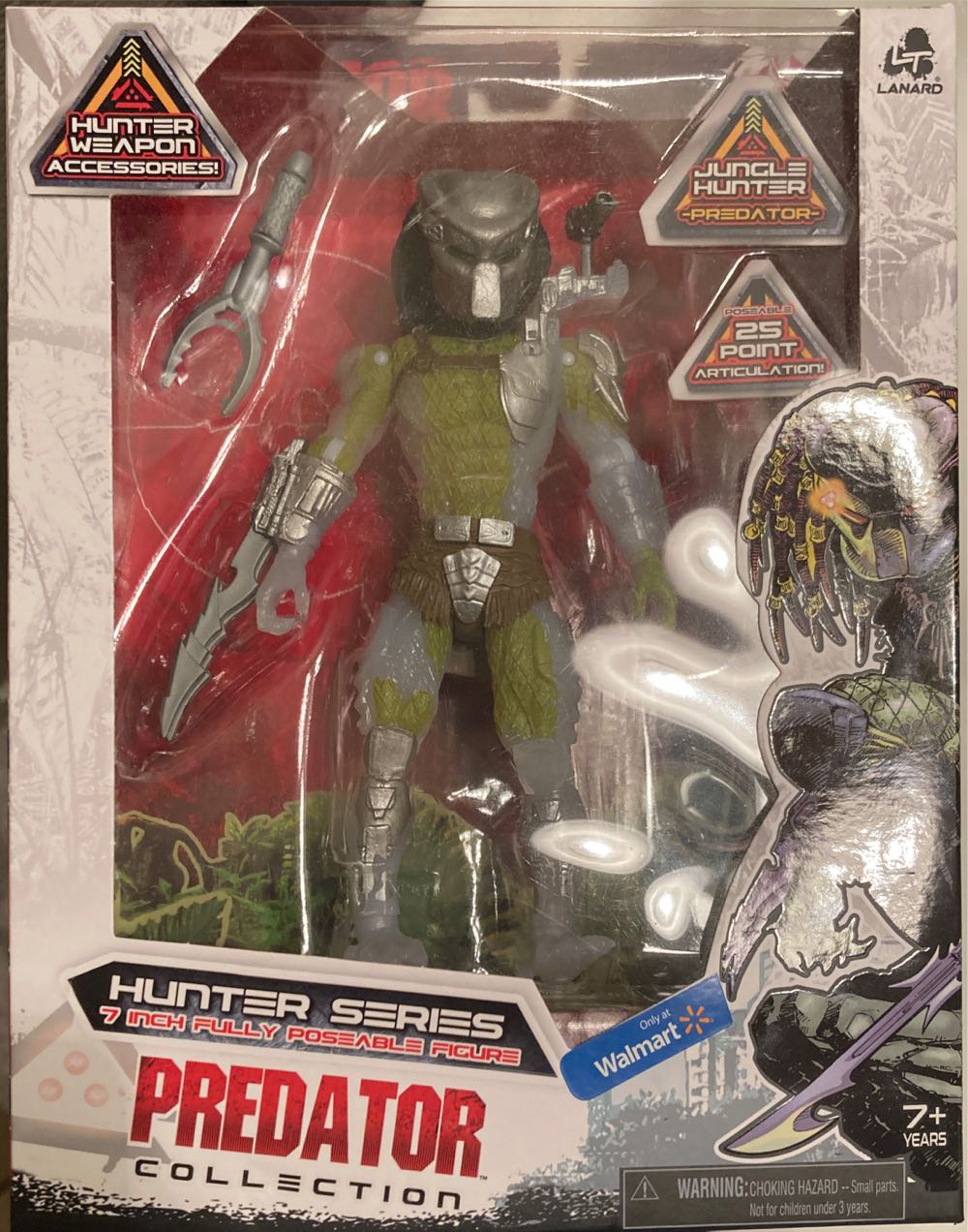 Lanard Toys: Hunter Series Jungle Hunter Predator - Lanard Toys (Predator) action figure collectible [Barcode 048242313625] - Main Image 3