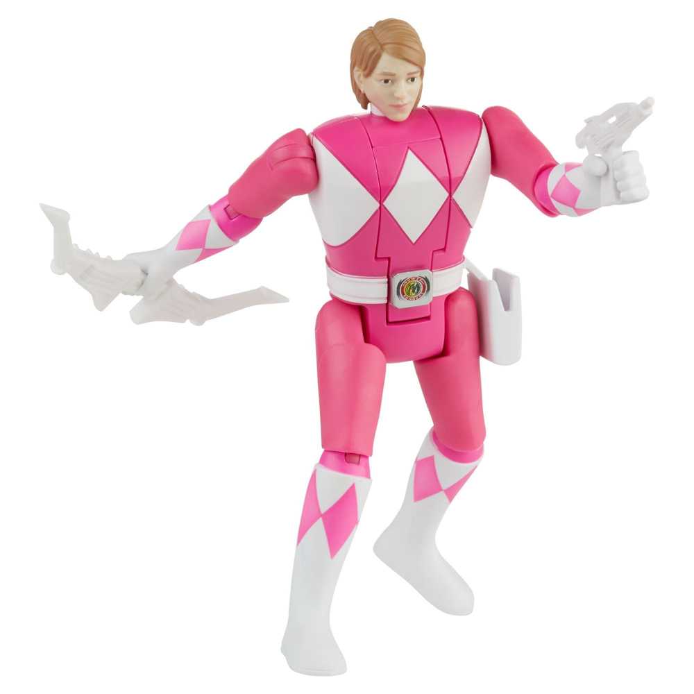 Hasbro Mighty Morphin Power Rangers: Retro-Morphin Pink Ranger - Hasbro (Mighty Morphin Power Rangers) action figure collectible [Barcode 5010993782758] - Main Image 3