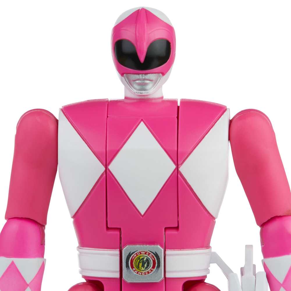 Hasbro Mighty Morphin Power Rangers: Retro-Morphin Pink Ranger - Hasbro (Mighty Morphin Power Rangers) action figure collectible [Barcode 5010993782758] - Main Image 4
