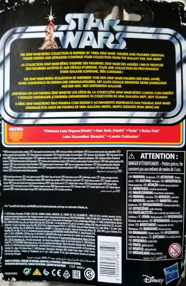 Retro Collection - ESB Boba Fett figure - Hasbro (Empire Strikes Back 40th Anniversary) action figure collectible - Main Image 2