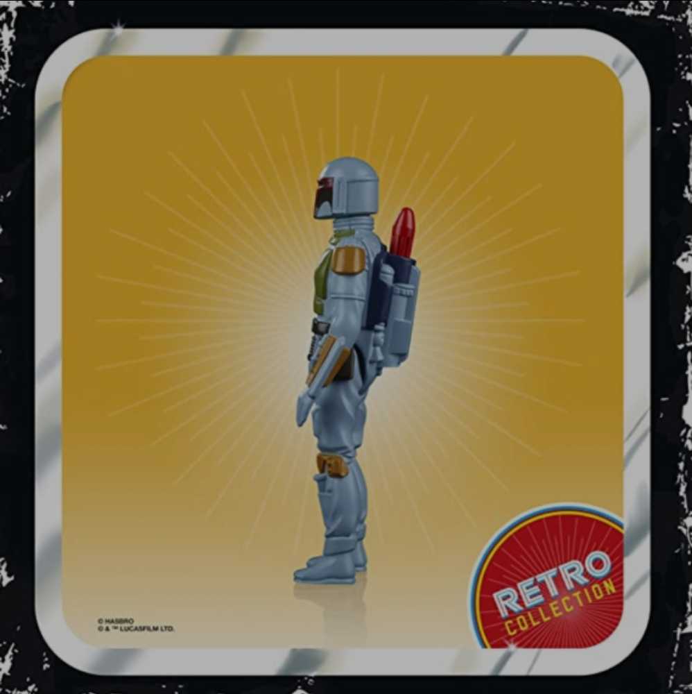 Retro Collection - ESB Boba Fett figure - Hasbro (Empire Strikes Back 40th Anniversary) action figure collectible - Main Image 4