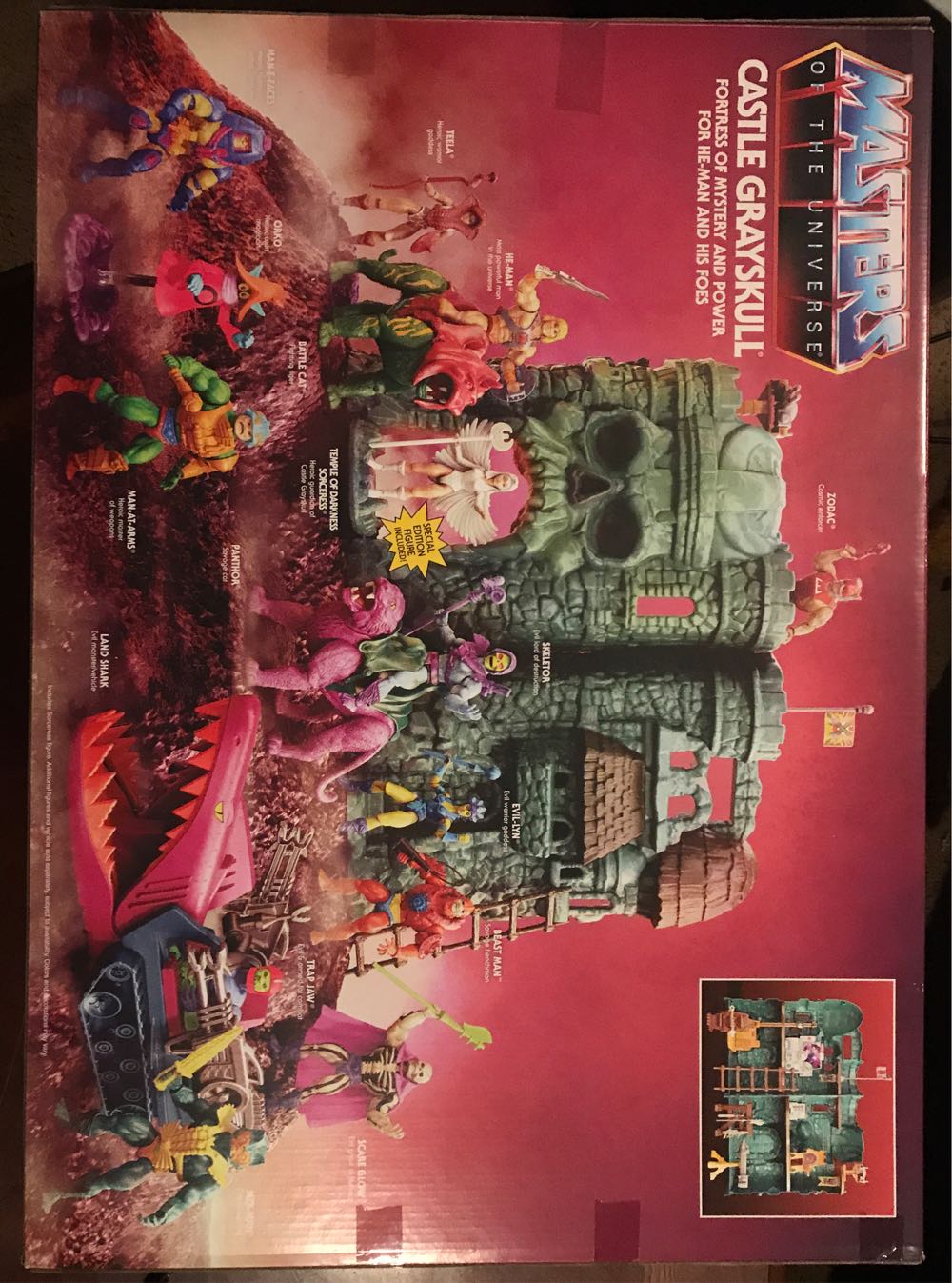 Castle Grayskull & Temple of Darkness Sorceress - Mattel (Masters of the Universe: Origins) action figure collectible [Barcode 887961960242] - Main Image 4