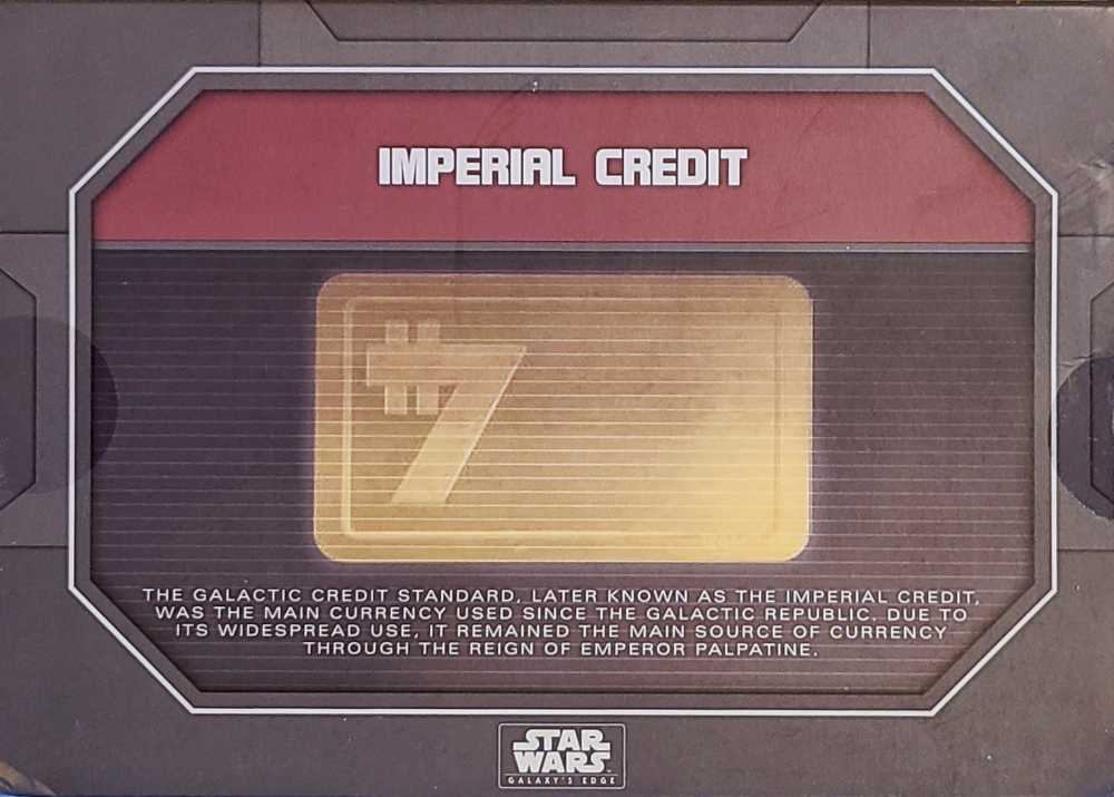 Disney Galaxy’s Edge Imperial Credit Tin box Set - Disney Galaxy’s Edge Shops (Disney Galaxy’s Edge Souvenir) action figure collectible [Barcode 5466028772476] - Main Image 4