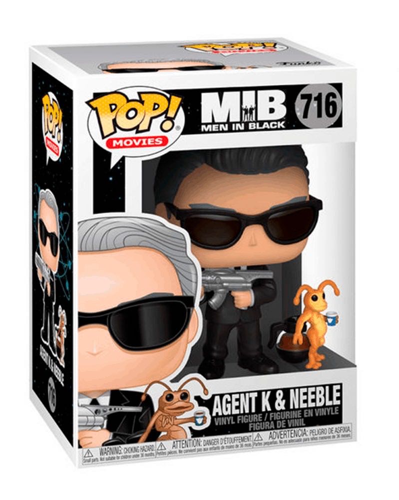 Agent K & Neeble - Funko (Men In Black) action figure collectible [Barcode 889698377072] - Main Image 2