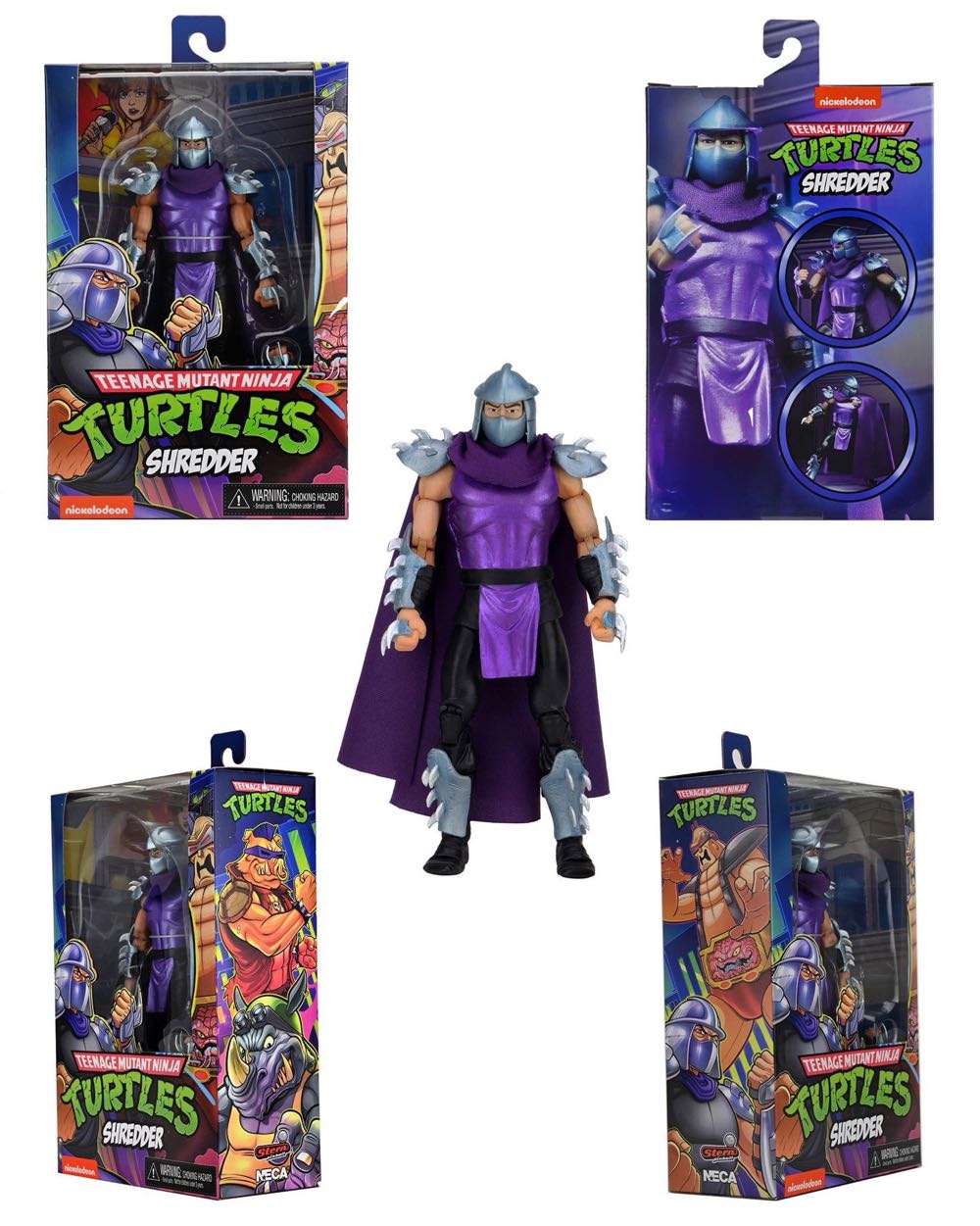 Neca TMNT Cartoon Stern Pinball Box - NECA/Reel Toys/Stern Pinball (Teenage Mutant Ninja Turtles) action figure collectible [Barcode 634482542026] - Main Image 3
