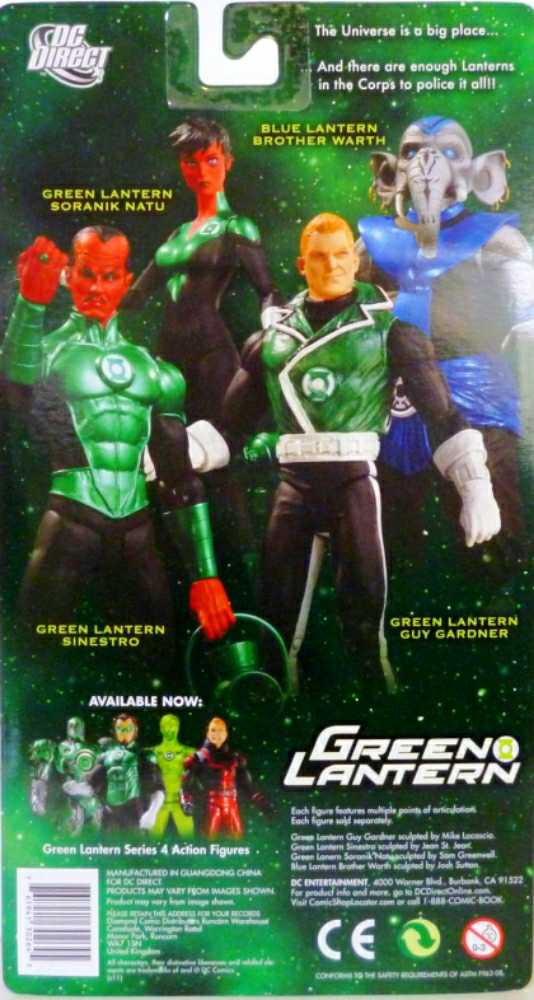 DC Direct Green Lantern, Series 5: Soranik Natu - DC Direct (DC Comics Super Heroes) action figure collectible - Main Image 4