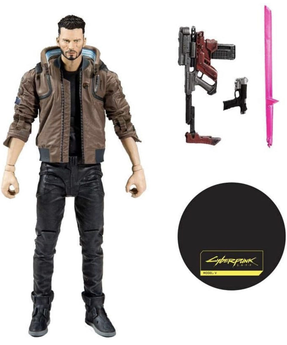 Johnny Silverhand - McFarlane Toys (Cyberpunk 2077) action figure collectible [Barcode 787926135022] - Main Image 2