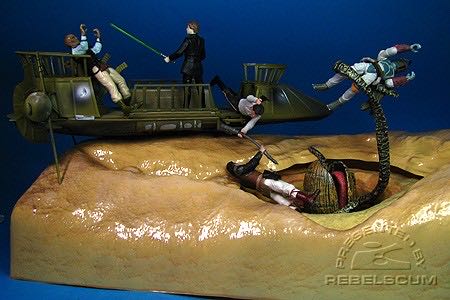 Battle at the Sarlacc Pit - Hasbro (Star Wars: Return Of The Jedi) action figure collectible [Barcode 653569361428] - Main Image 2