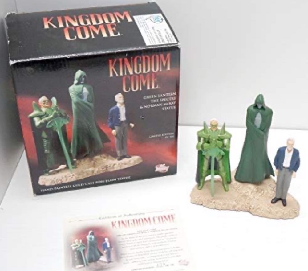Kingdom Come Green Lantern Spectre & Norman Mckay Statue - DC Direct (DC Statue) action figure collectible [Barcode 761941250014] - Main Image 4