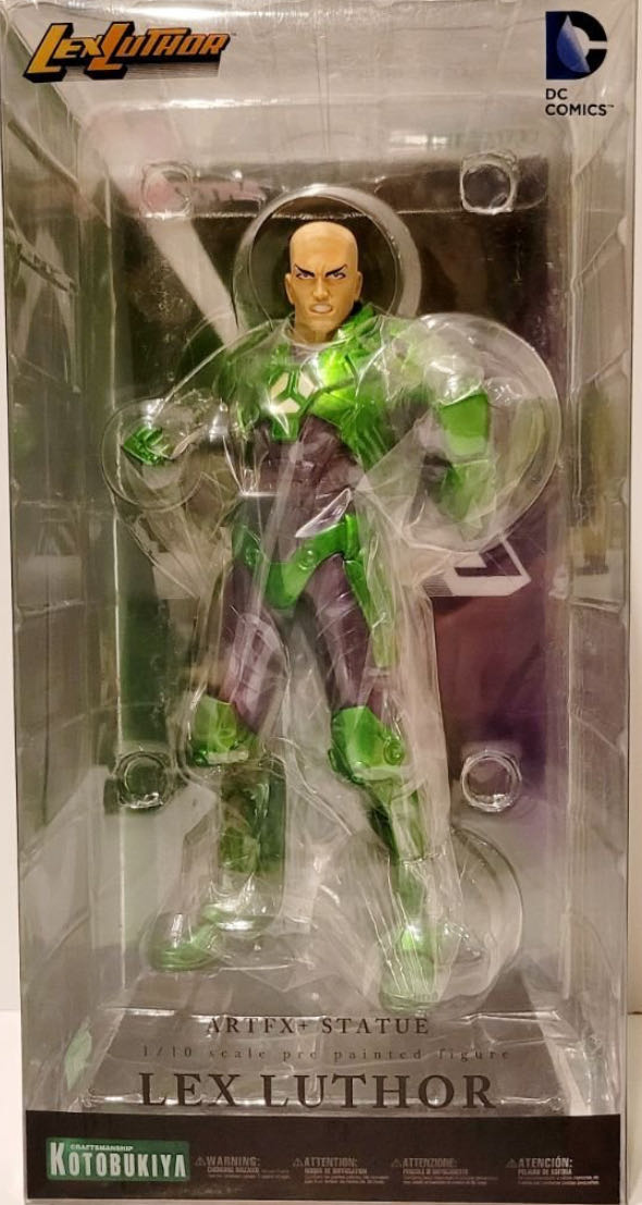 Lex Luthor Artfx+ Statue -kotobukiya Lex Luthor - Kotobukiya Artfx+ (Kotobukiya The New 52) action figure collectible [Barcode 812771024563] - Main Image 3