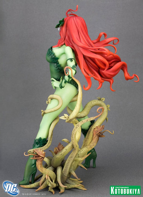 Kotobukiya Dc Comics: Poison Ivy Bishoujo Statue  action figure collectible [Barcode 603259014820] - Main Image 3