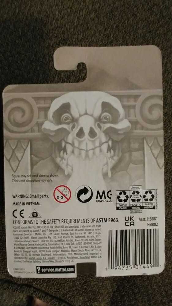 Masters Of The Universe : Mini - Battle Armor He-Man - Mattel (MOTU Eternia Minis) action figure collectible [Barcode 194735014491] - Main Image 2