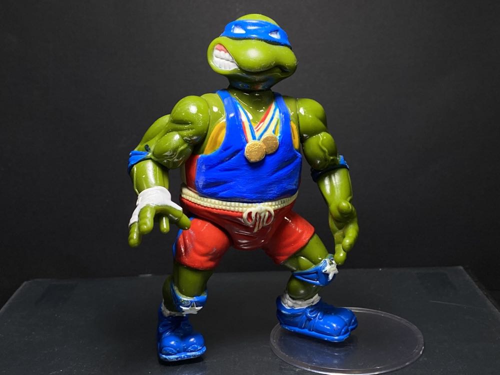 Track ‘n Field Leo - Playmates Toys (Teenage Mutant Ninja Turtles) action figure collectible - Main Image 4