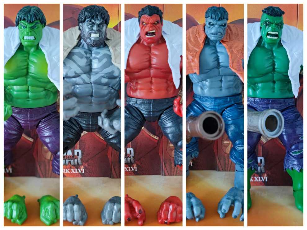 Marvel Legends SDCC 2019 80th Anniversary Incredible Hulk Lead Pipe - Hasbro (Marvel Vintage Series) action figure collectible [Barcode 630509846948] - Main Image 4