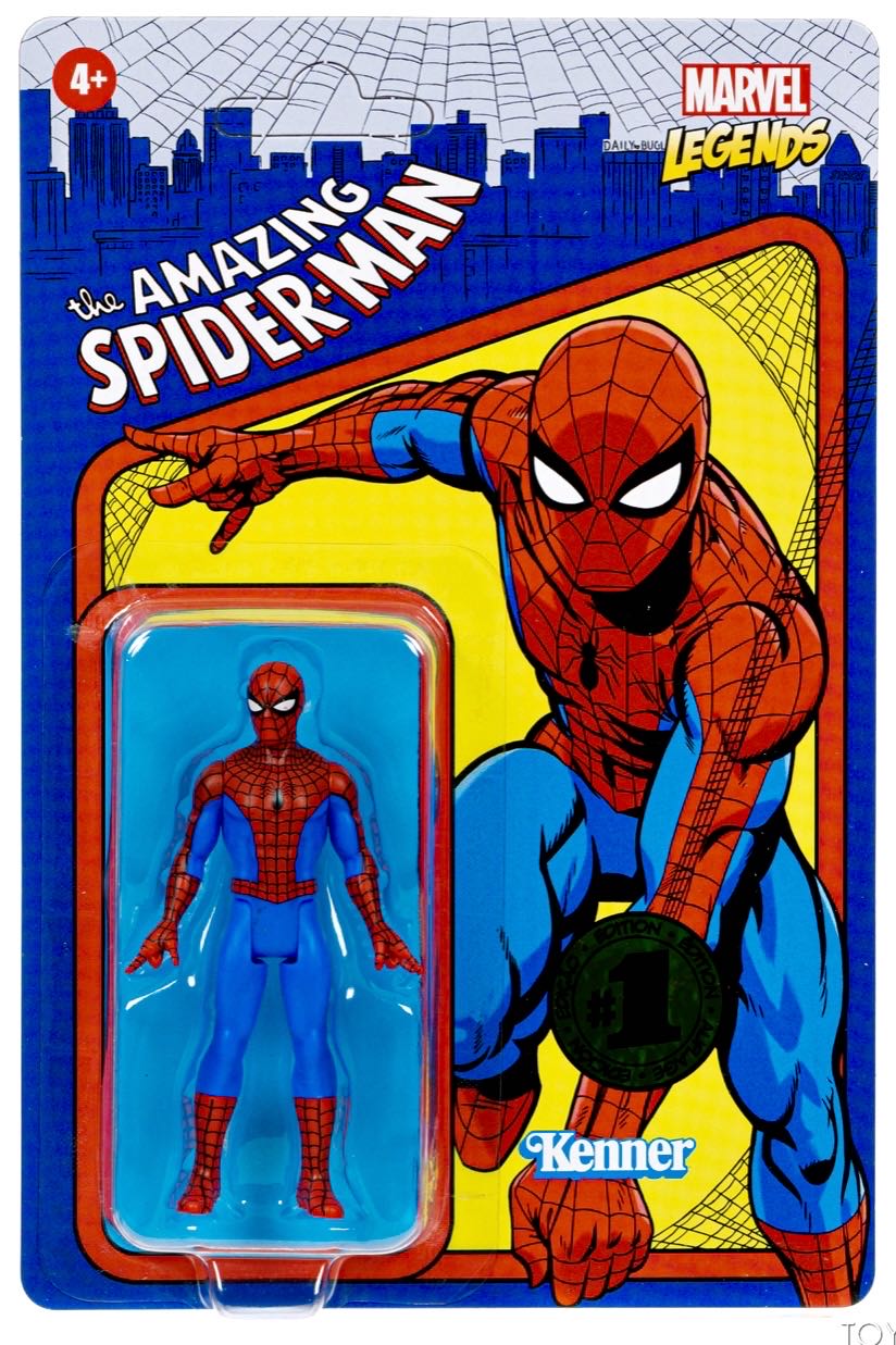 Marvel Legends Kenner Retro 3.75” Marvel Presents SPIDER-MAN & ELECTRO (Hasbro Pulse Exclusive) - Hasbro (Marvel Legends 3.75” Retro) action figure collectible - Main Image 3