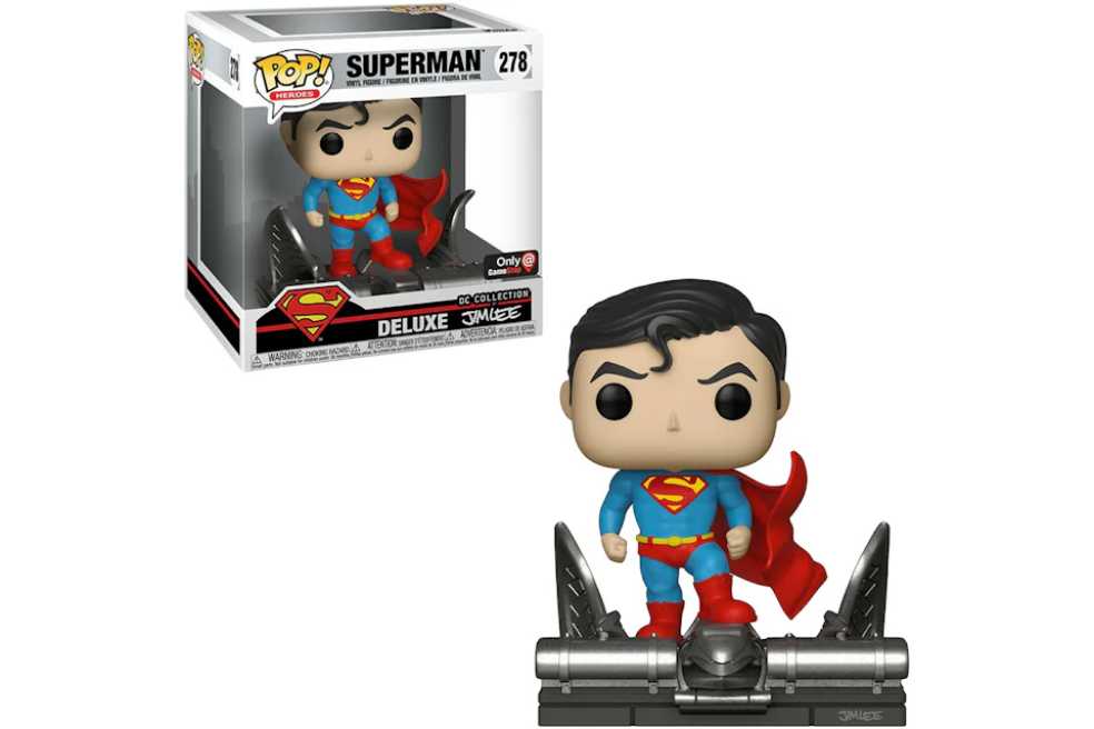 Funko POP! Deluxe #278 Superman By Jim Lee - Funko (DC Collection By Jim Lee) action figure collectible [Barcode 889698340724] - Main Image 2