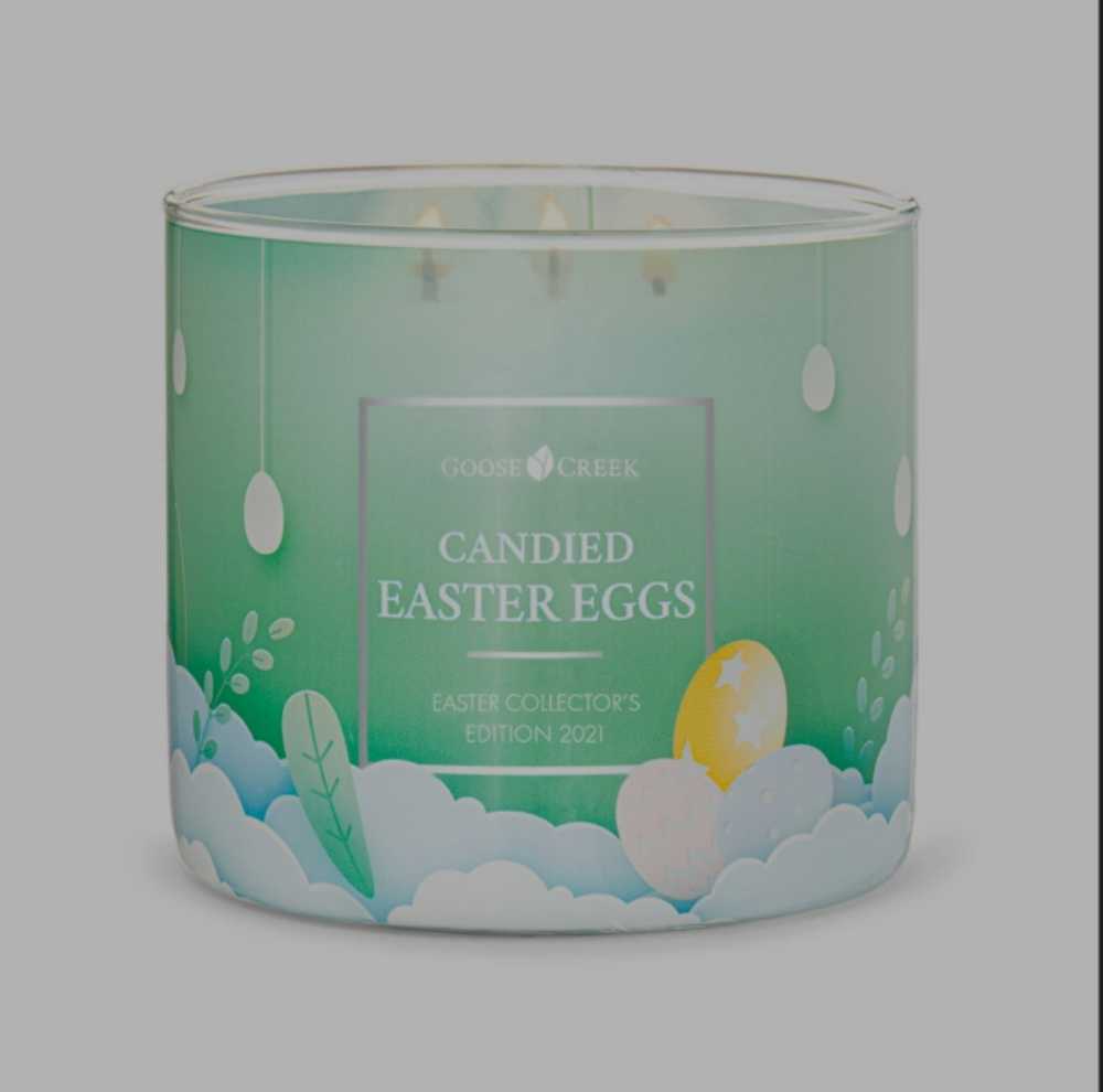 CANDLE: Easter Goose Creek Candied Easter Eggs 2021 - Goose Creek Candle (Easter Candles) action figure collectible [Barcode 818489019204] - Main Image 3