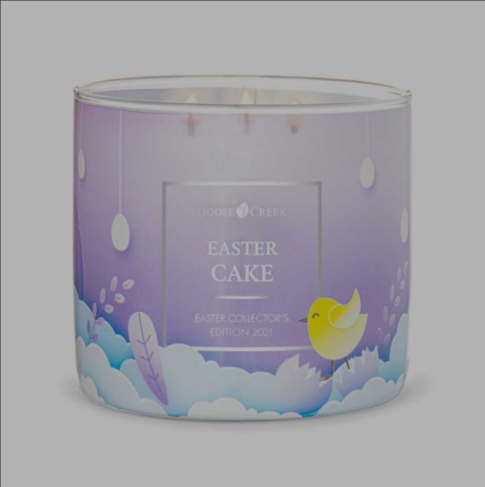 CANDLE: Easter Goose Creek Easter Cake 2021 - Goose Creek Candle (Easter Candles) action figure collectible [Barcode 818489019143] - Main Image 3