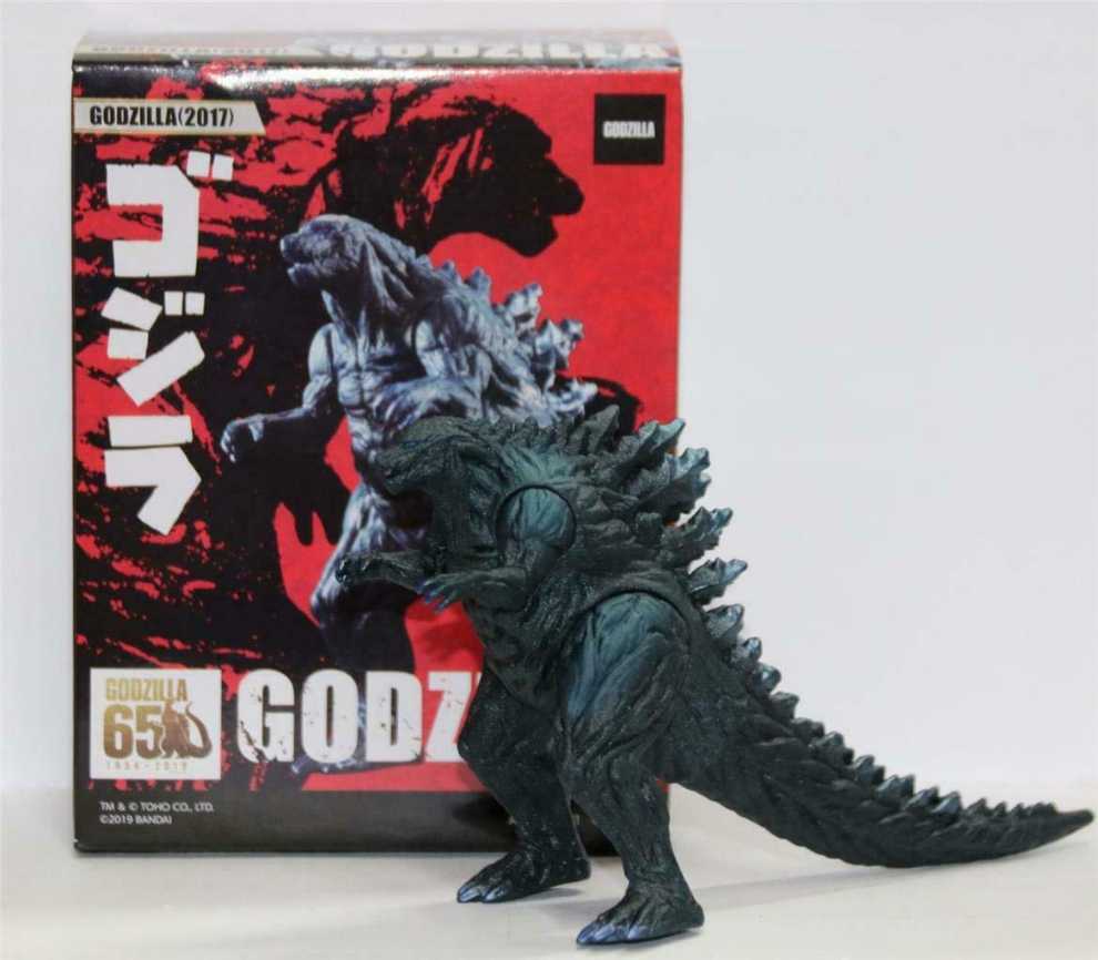 Godzilla Bandai 65th Anniversary Mini Figures - Godzilla 2017 - Bandai (Godzilla) action figure collectible [Barcode 045557979317] - Main Image 3