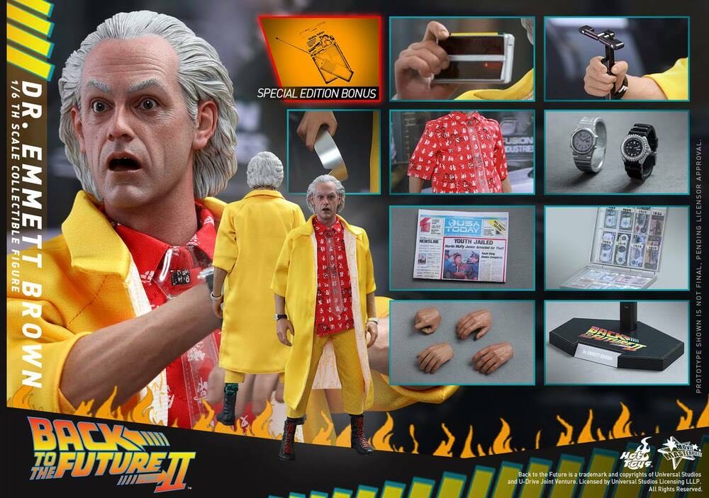 Hot Toys BTTF2 Doc MMS380 - Hot Toys action figure collectible - Main Image 1