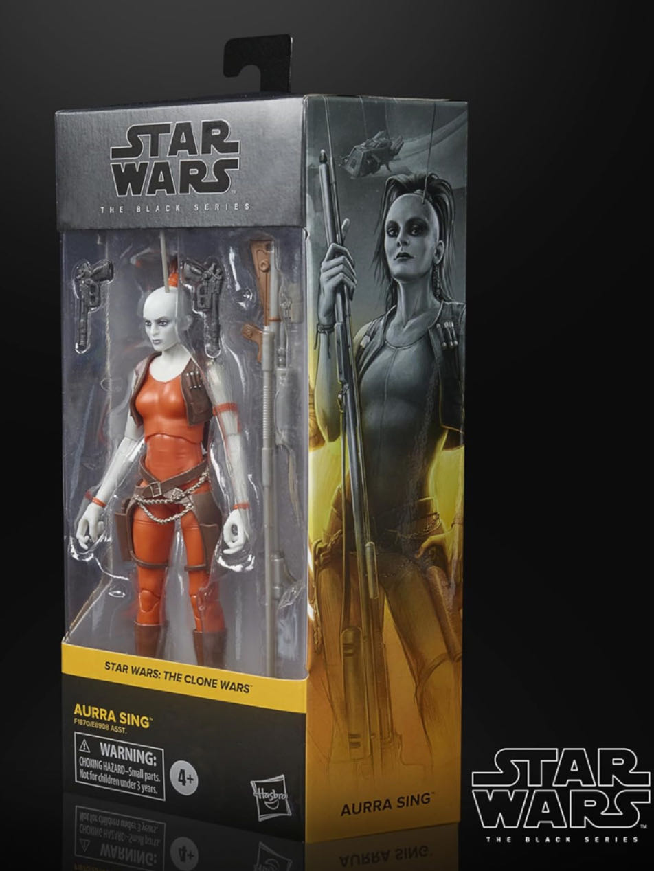 CW 08 Aurra Sing - Hasbro (Clone Wars Animated Series) action figure collectible - Main Image 4