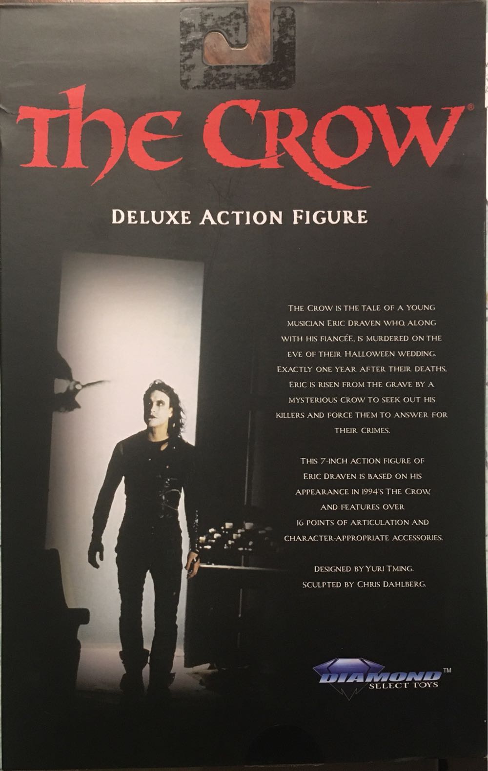 Eric Draven - Diamomd Select (The Crow) action figure collectible [Barcode 699788841433] - Main Image 2