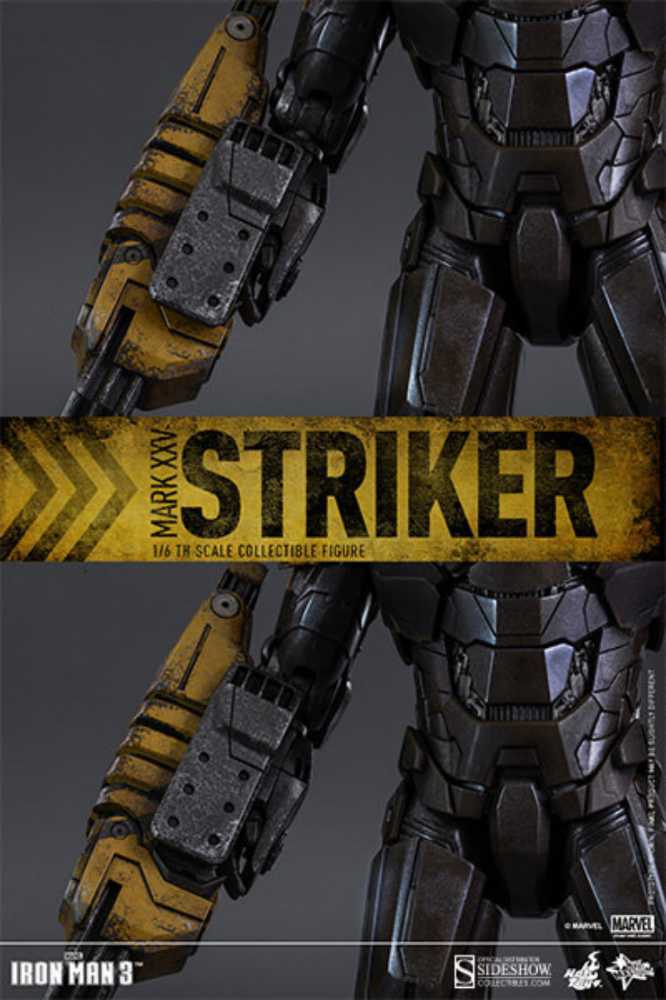 Mark XXV  [ Striker ] Iron Man - Hot Toys Limited (Iron Man 3) action figure collectible [Barcode 4897011176369] - Main Image 3