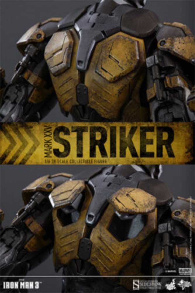 Mark XXV  [ Striker ] Iron Man - Hot Toys Limited (Iron Man 3) action figure collectible [Barcode 4897011176369] - Main Image 4