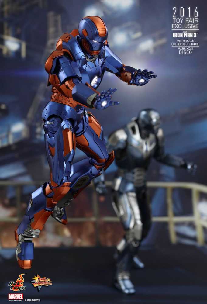 Mark XXVII [ Disco ] Iron Man - Hot Toys (Iron Man 3) action figure collectible [Barcode 4897011181455] - Main Image 4