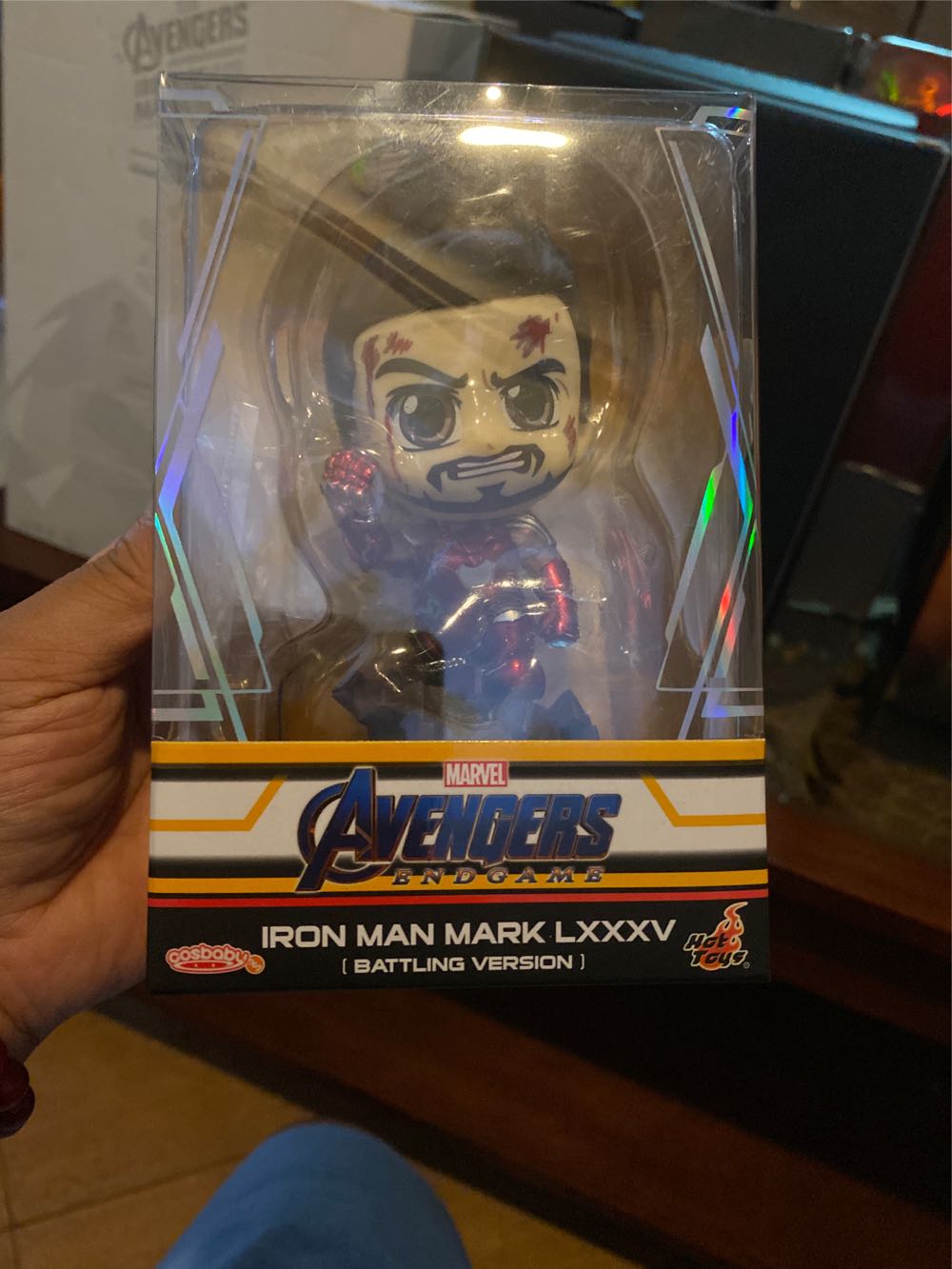 Avengers Iron Man Mark 85 Battle - Hot Toys Limited (Hot Toys Cosbaby) action figure collectible [Barcode 4895228602060] - Main Image 2