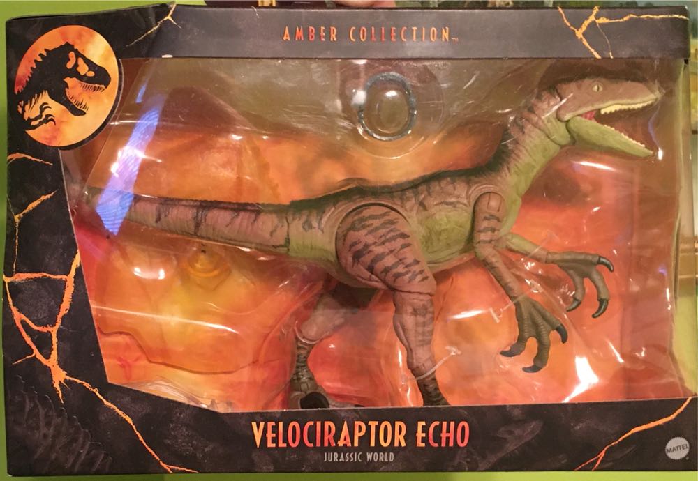 Velociraptor ”Echo” - Mattel (Jurassic World) action figure collectible [Barcode 887961966008] - Main Image 2