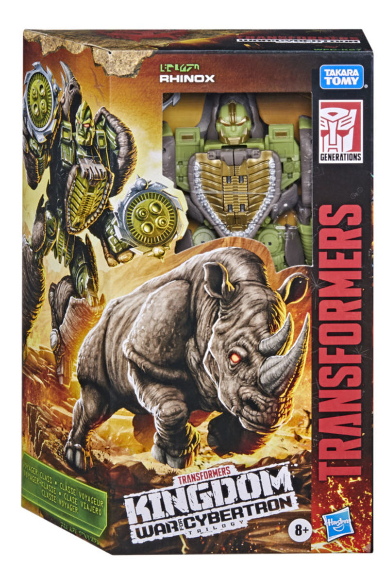 Rhinox - Hasbro (Transformers: War for Cybertron - Kingdom) action figure collectible - Main Image 3