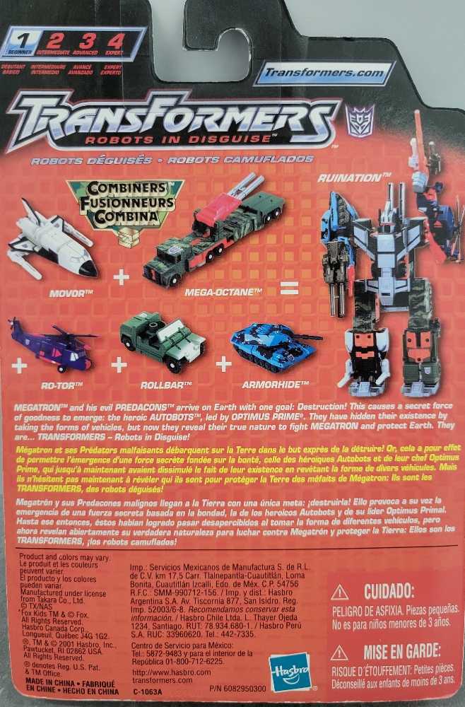 Armorhide Ruination  - Hasbro (Robots In Disguise RID) action figure collectible - Main Image 3