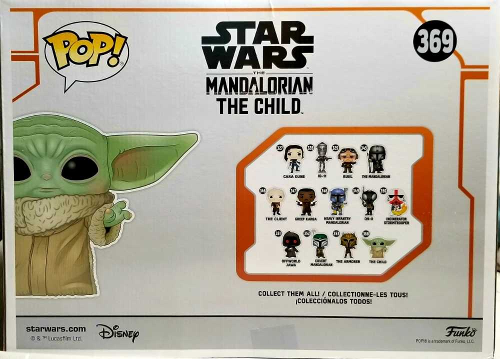 Funko Pop! Television: The Mandalorian - Grogu 10 Inch MANDO - Funko (Star Wars The Mandalorian) action figure collectible - Main Image 2