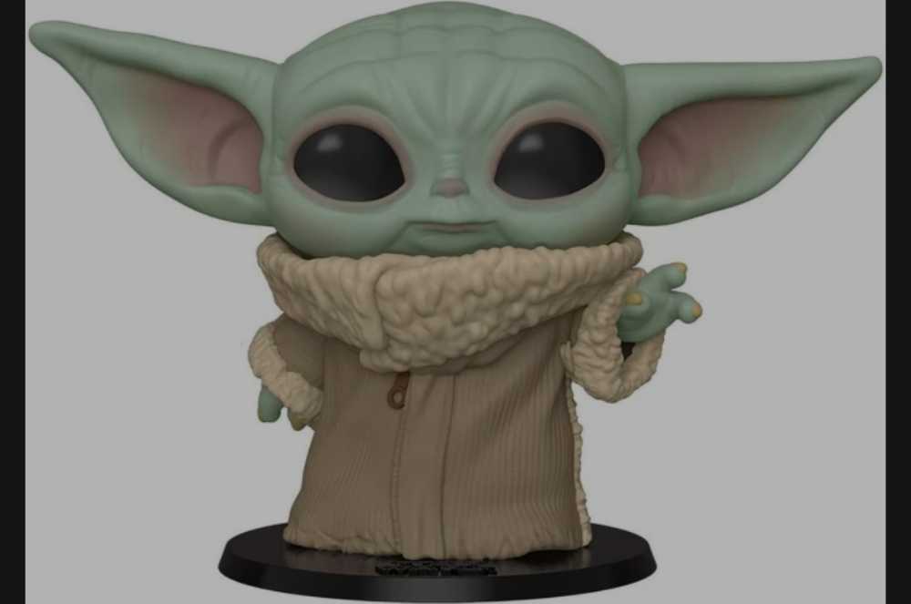 Funko Pop! Television: The Mandalorian - Grogu 10 Inch MANDO - Funko (Star Wars The Mandalorian) action figure collectible - Main Image 3
