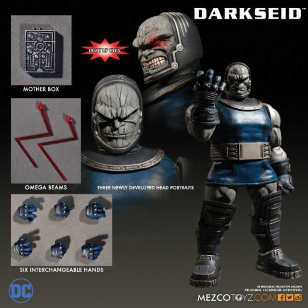 Mezco One:12 Darkseid - One:12 Collective By Mezco Toyz (Mezco One 12) action figure collectible - Main Image 1