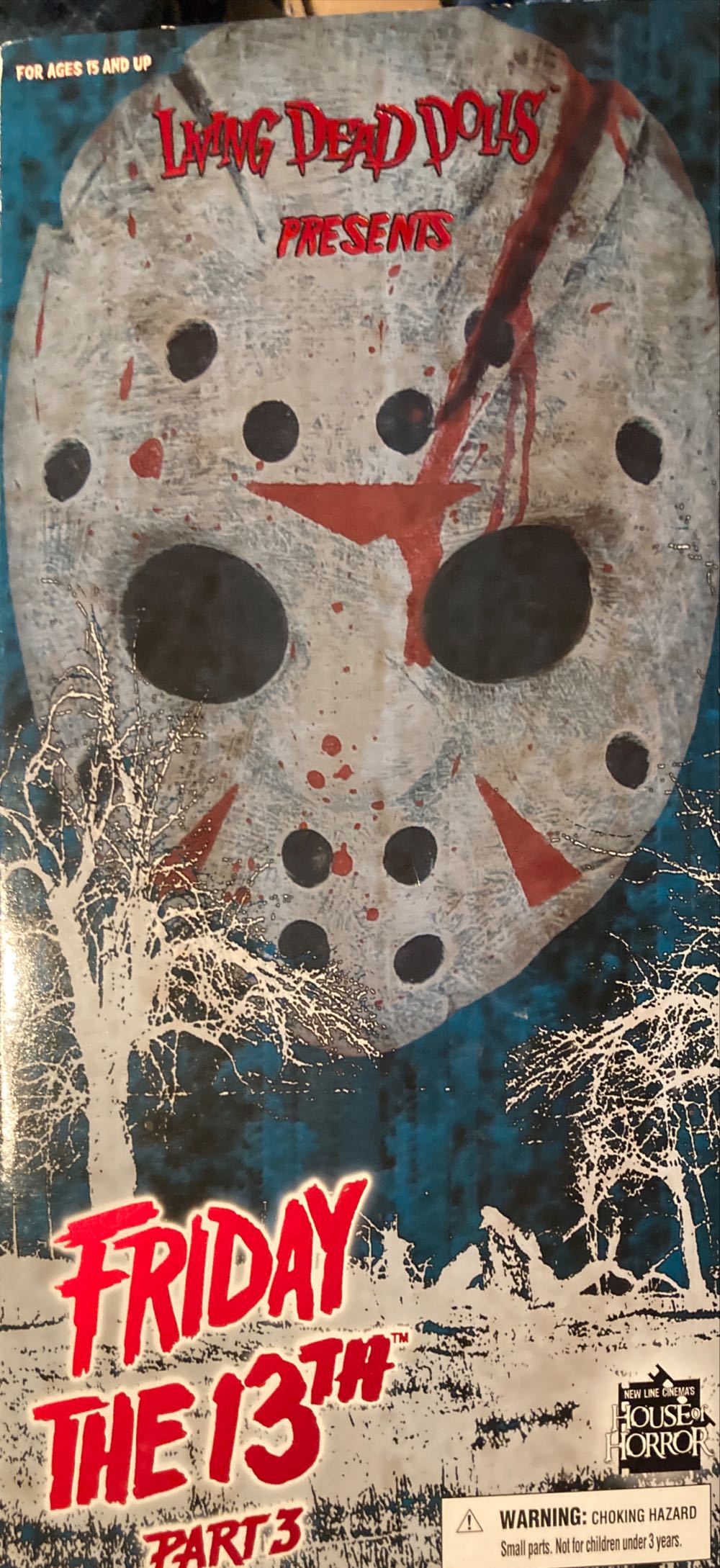 Living Dead Dolls Jason Voorhees Doll Comic Con Exclusive - Mezco Toyz action figure collectible [Barcode 696198935158] - Main Image 2