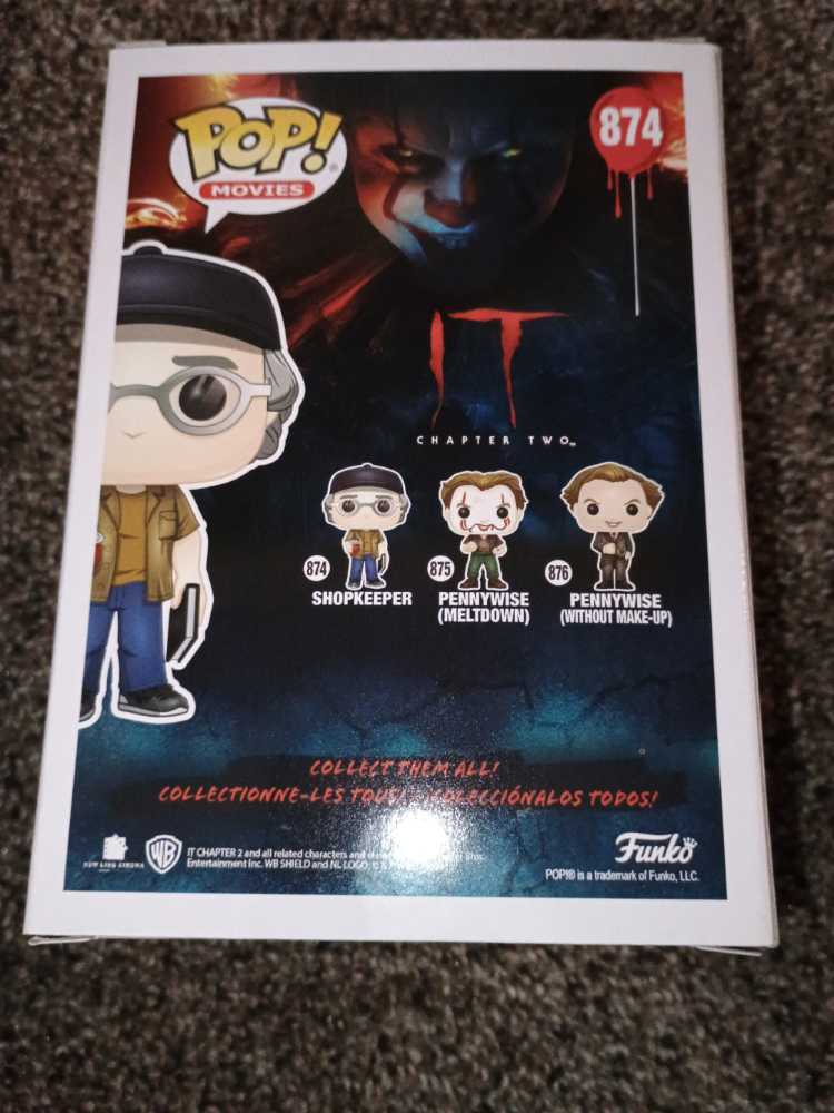 It Chapter 2: Shop Keeper #874 - Funko (IT Chapter 2) action figure collectible [Barcode 889698456579] - Main Image 2