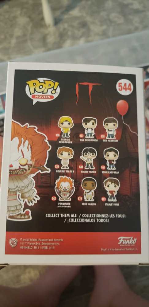 Pennywise With Wrought Iron (FYE Exclusive) - Funko (Steven King’s IT) action figure collectible [Barcode 889698295284] - Main Image 2