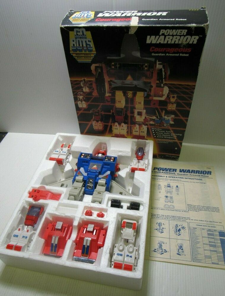 Gobots Power Warrior Courageous - Tonka (Gobots) action figure collectible - Main Image 2