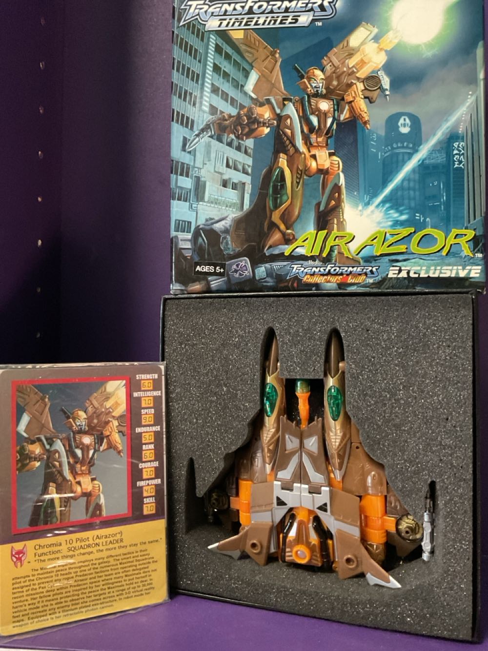 Transformers TFCC Timelines Airazor  (Transformers Collectors Club) action figure collectible - Main Image 4