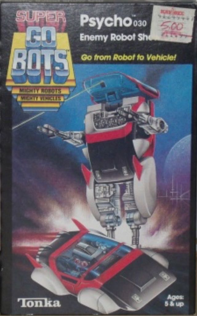 Gobots Psycho - Tonka (Gobots) action figure collectible - Main Image 1