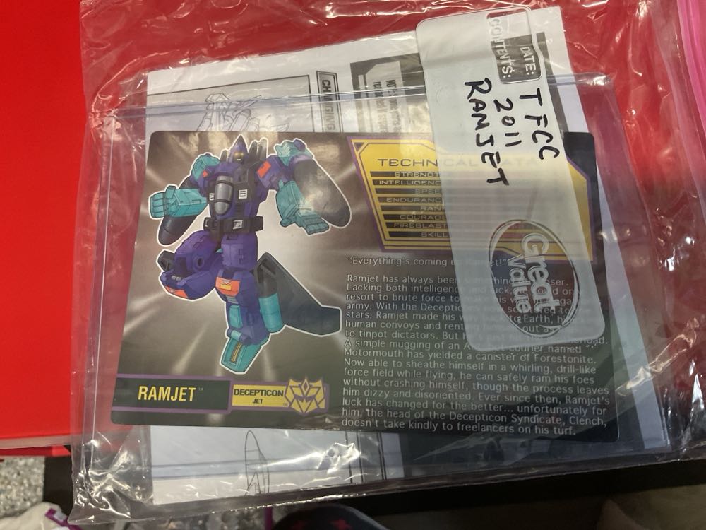 Ramjet TFCC (G2) - Hasbro/Takara (Timelines) action figure collectible - Main Image 4