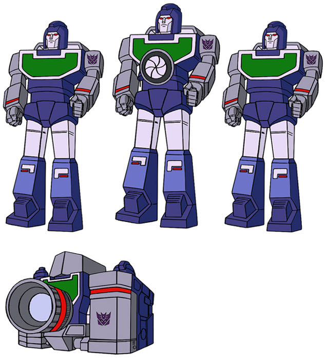 Soundwave and Buzzsaw - Deception Communicator - Hasbro (The Transformers) action figure collectible [Barcode 038976057902] - Main Image 3