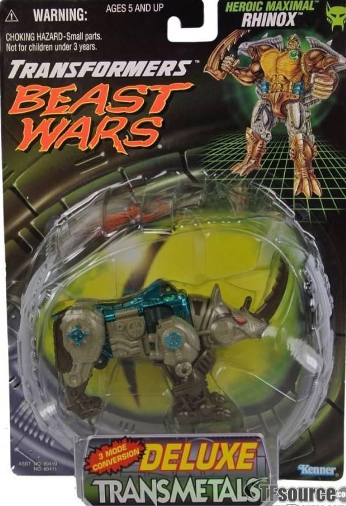 Rhinox (Transmetal) - Hasbro (Transformers: Beast Wars) action figure collectible [Barcode 076281804118] - Main Image 1