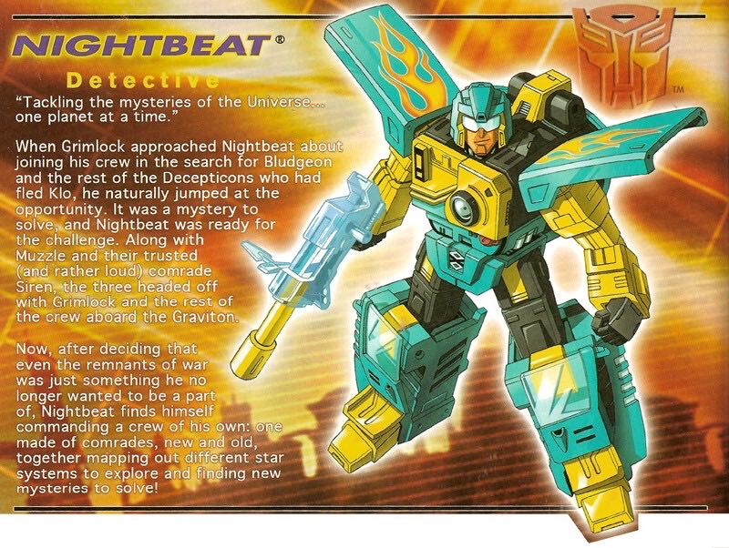 Transformers TFCC Timelines Nightbeat - Hasbro/Takara (Timelines) action figure collectible - Main Image 4